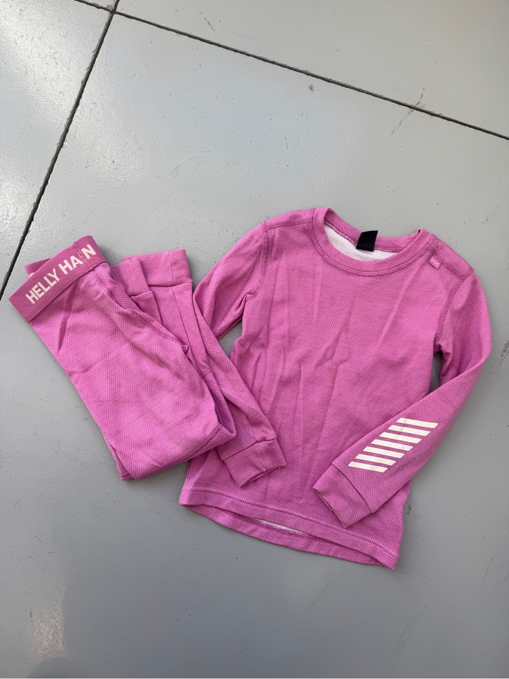 Helly Hansen Girls' Pink Thermal Set